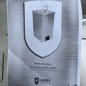Parry Mobile Hand Wash Basin - Image 7