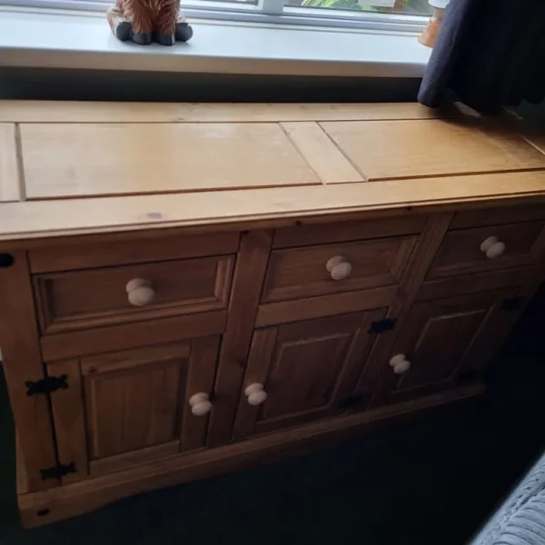 MEXICAN PINE SIDEBOARD