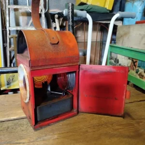 Vintage GEOPI Railway Lamp - Image 6