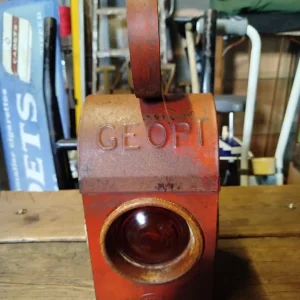 Vintage GEOPI Railway Lamp