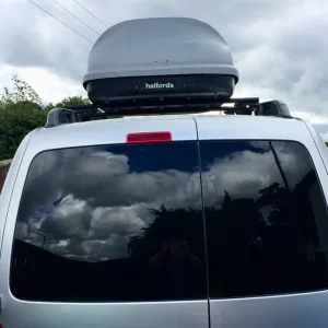 Halfords Roof Box - grey and black - Image 5