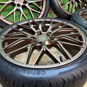 Velocity 19" x 8.5J 5x112 Alloy Wheels with New Tyres for VW Caddy Golf Seat Mercedes - Image 4