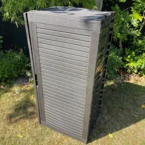 Brown Plastic Garden Storage Box - Image 7