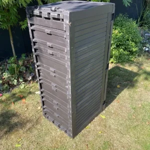 Brown Plastic Garden Storage Box - Image 8