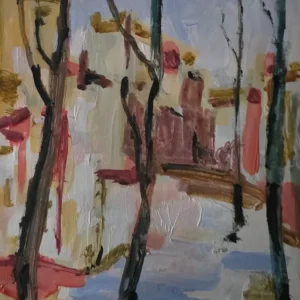 Early 20th century signed painting - Image 3