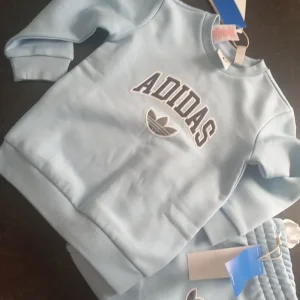 Adidas tracksuit top and bottoms