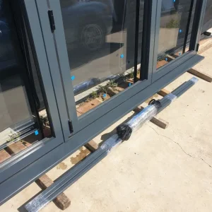 Bifold Doors Anthracite Grey with Smart System - Image 5