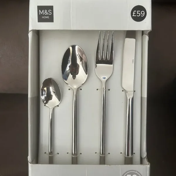 M&S Manhattan 24-piece cutlery set