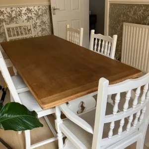 Ercol oak dining set - Image 6