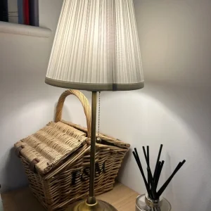 Gold bronze lamp