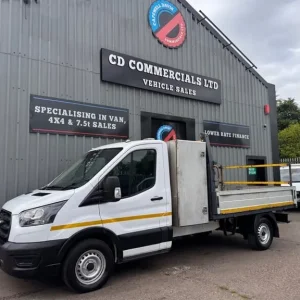 2021 Ford Transit 2.0TDCI 350 LEADER ECOBLUE Single Cab Dropside - Image 4