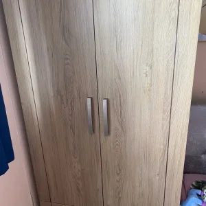 Silver cross dresser and wardrobe