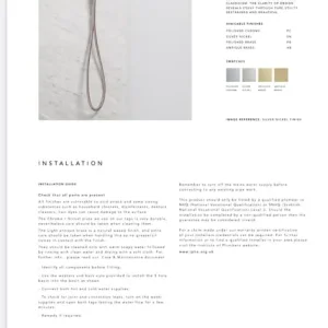 Porter Designer Brass Shower Fitting Set - Image 7