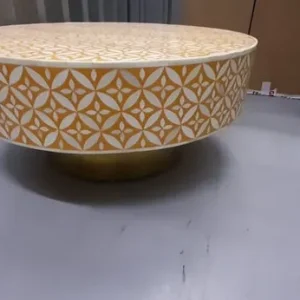 Bone Inlay Coffee Table - Image 3