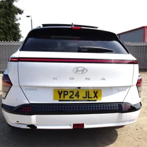 2024 Hyundai Kona Ultimate EV – Front, side, rear damage – salvage repairable - Image 2