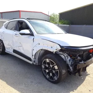 2024 Hyundai Kona Ultimate EV – Front, side, rear damage – salvage repairable - Image 4