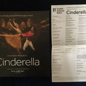 Cinderella Ballet Programmes x2 – Matthew Bourne 1997, English National Ballet 2019 - Image 4