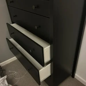 Ikea Koppang Black chest of drawers - Image 2