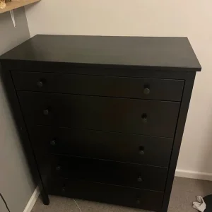 Ikea Koppang Black chest of drawers - Image 3