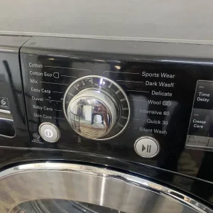 LG Black 8KG Washing Machine - Image 2