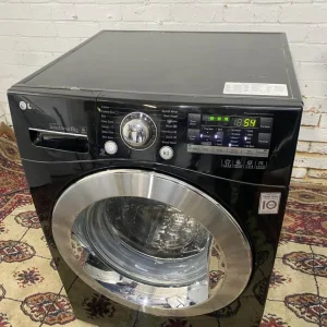 LG Black 8KG Washing Machine - Image 8