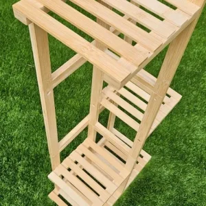 Bamboo Plant Shelf - Image 4