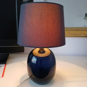 Navy blue table lamp - Image 3