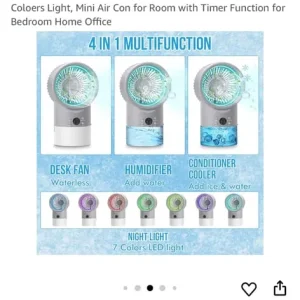 Desk fan & humidifier - Image 3