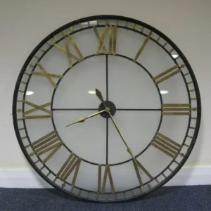 Large art deco wall clock – 120cm diameter - Image 2