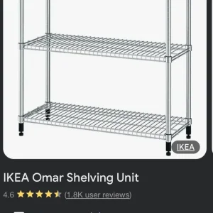 IKEA Omar rack