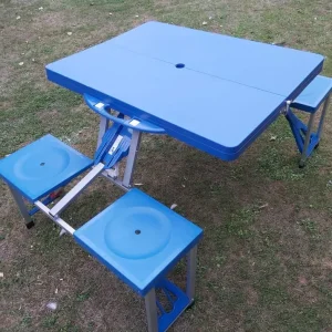 Camping/Festival Table With 4 Seats - Image 2