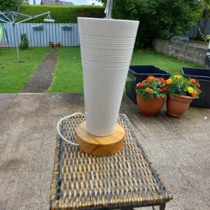 Belleek China Lamp - Image 5
