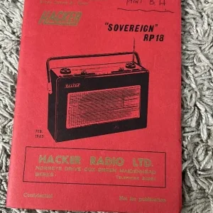 Hacker Sovereign II Radio untested - Image 7