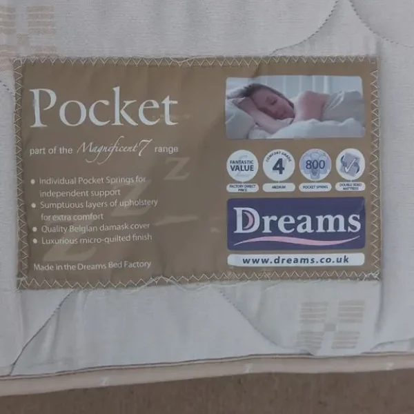 Free double mattress