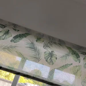 2 Leaf Print Daylight Roller Blinds - Image 2