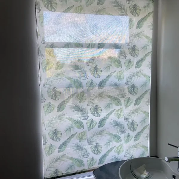 2 Leaf Print Daylight Roller Blinds