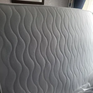 King size memory sprung mattress