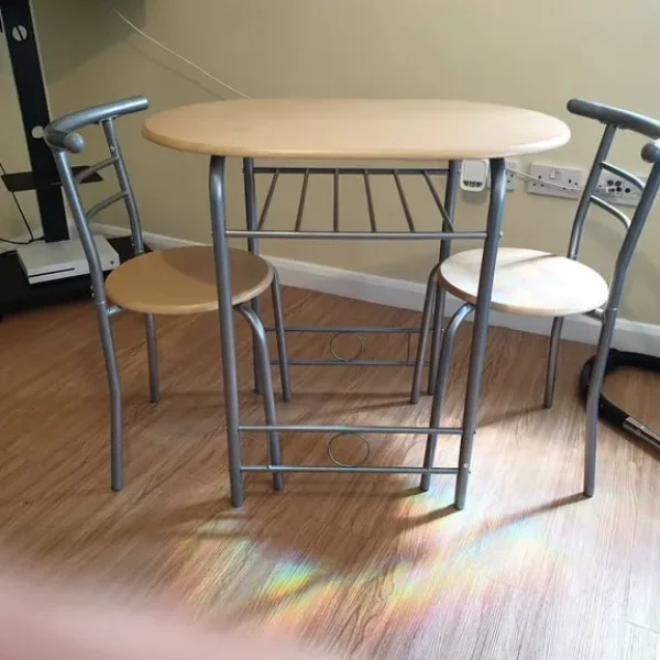 2 seater table and chairs