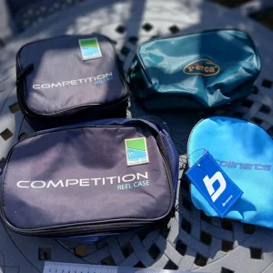Fishing Reel Cases – 4 in Total (Preston Innovations, Perca, Bonnatts)