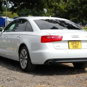 AUDI A6 PETROL HYBRID WHITE 2012 JDM IMPORT - Image 4