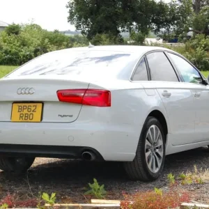 AUDI A6 PETROL HYBRID WHITE 2012 JDM IMPORT - Image 6