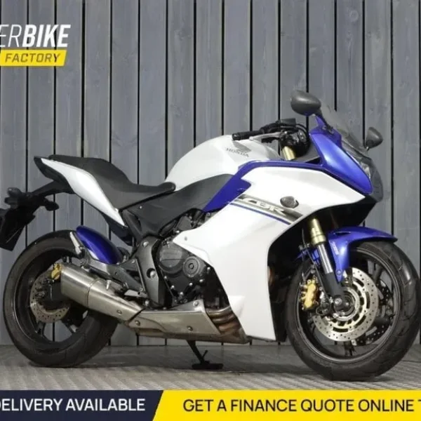 2011 Honda CBR600F White