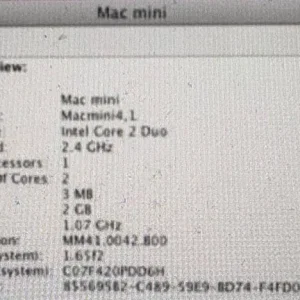 Apple Mac mini (Mid 2010) 2GB RAM 320GB HDD - Image 3