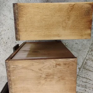 VINTAGE ART DECO 3 DRAWER UNIT in good condition - Image 6