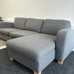 Grey DFS “Layla” L shape corner sofa with storage - Image 3