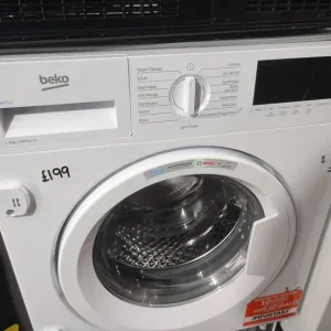 BEKO 9KG WIFI WASHING MACHINE – 1400R, INTEGRATED - Image 2