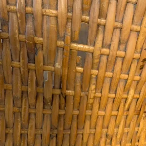 Mid-century rattan lounge chair - Image 2