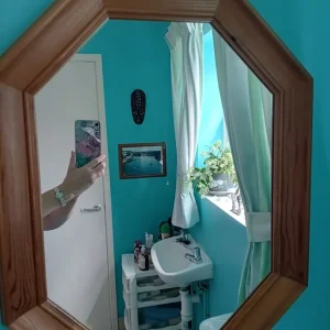 Pine framed mirror - Image 2