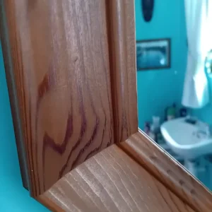 Pine framed mirror - Image 3