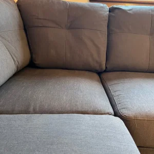 Corner sofa, charcoalt grey, good as new - Image 5